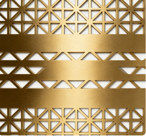 Panneau métallique perforé décoratif artistique - <span class=keywords><strong>Plaque</strong></span> galvanisée et revêtue de PVC résistante à la rouille <span class=keywords><strong>pour</strong></span> projets architecturaux et de construction - Product Image 4