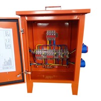 Boîtier de distribution d'énergie portable temporaire haute et basse tension pour extérieur, armoire électrique de chantier temporaire