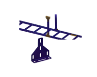 Bandeja portacables de acero en forma de U, canal en U galvanizado en caliente para estación base IDC, cableado integral