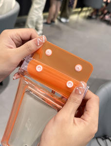 Étui étanche personnalisé pour téléphone portable, pochette tactile flottante avec sangle de cou pour la natation, coque transparente pour téléphone - Product Image 4