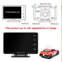 Actualización de pantalla LCD XS GPS + OBD2 Escáner Diagnóstico de coche Medidor automático Head up Display