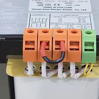 Transformateur d'isolement monophasé 120V 220V vers 12V 24V 80A avec structure de bobine toroïdale, entrée 120V et sortie 12V, 630VA