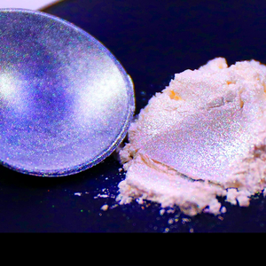 Pigment nacré à effet caméléon blanc, poudre pigmentée à interférence de couleurs - Product Image 1