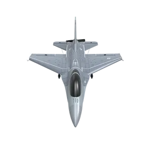 Avión RC F16 Jet de espuma EPP superventas de Paisible con envergadura de 400mm y acrobacias aéreas de una tecla 761-10