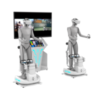 Simulateur de tir VR 360° directionnel pour adultes, équipement de divertissement éducatif d'intérieur, 2 joueurs