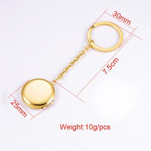 Llavero de Pareja Personalizado de Moda, Llavero de Acero Inoxidable con Forma de Lápiz Labial, Colgante Decorativo - Product Image 6