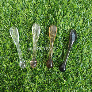 Applicateur de crème pour le <span class=keywords><strong>visage</strong></span> en plastique doré, baguette pour le soin de la peau, masque facial en plastique, cuillère pour crème pour les lèvres, <span class=keywords><strong>brosse</strong></span> en silicone pour masque pour les lèvres, blanc, rose - Product Image 6