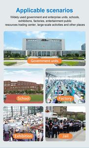 Caminhada Avançada Através Do <span class=keywords><strong>Detector</strong></span> De Metais Porta De Triagem De Segurança De Sensibilidade Alta Com Alarme Para Escolas Aeroportos Escritórios - Product Image 6