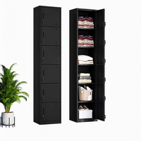 Armoire à montage simple, économique, pour enfants, armoire moderne pour la maison, idéale pour les coins