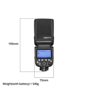Flash <span class=keywords><strong>Godox</strong></span> V860III TTL Studio <span class=keywords><strong>Godox</strong></span> <span class=keywords><strong>V860</strong></span> Speedlite pour appareil photo - Product Image 4