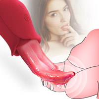 Top10 Usine En Gros Clitoridien G-spot Langue Lécher Vibrateur Mamelons Masseur Anal Sein Sex Toys Pour Les Femmes