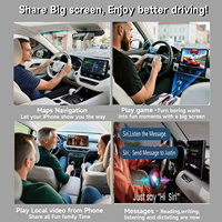 Adaptateur CarPlay sans fil compatible Apple CarPlay, Android Auto, Samsung DeX, écran miroir filaire, AirPlay, Miracast, portable, Type-C 1