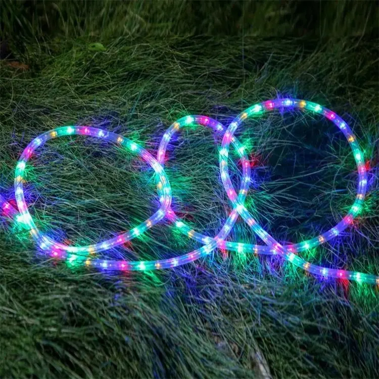 8 Modi Waterdichte Ip65 Touw Led String Licht Buiten Kerstversiering Koperen Draad Boom Verlichting Starburst Led Buis Licht