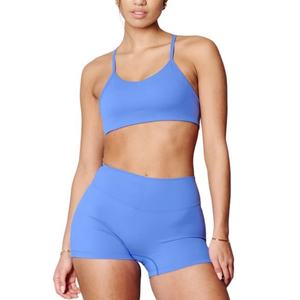 Nuevo Sujetador Deportivo Moderno para Mujer, Sin Relleno, Transpirable, para Yoga y Actividades al Aire Libre, Talla Grande, Estilo Simple, con Soporte Alto - Product Image 1