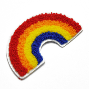 Tecido logotipo Patch Camisola Vestuário Decorativo Personalizado Em Relevo Marca 3d Pvc Logotipo De Borracha Patches Chenille Bordado Patch - Product Image 5