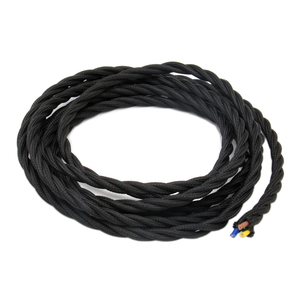 สายบิดแป้งทอดแบบ2คอร์สำหรับให้แสงสว่างสไตล์อุตสาหกรรมย้อนยุค - Product Image 4
