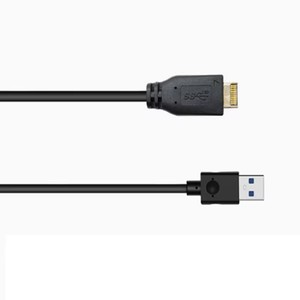 Cable de Conexión USB 3.1 Tipo-<span class=keywords><strong>E</strong></span> de 50cm y 10Gbps para Panel Frontal, Macho a Macho USB 3.0 AM para Placa Base - Product Image 6