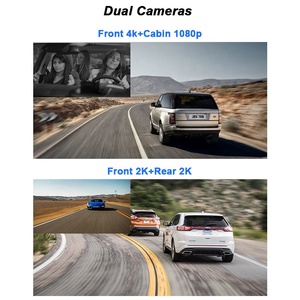 Nouvelle caméra de tableau de bord haut de gamme Novatek sony 2k <span class=keywords><strong>dashcam</strong></span> 2k 2 pouces voiture dvr 1440p dash cam voiture dvr imx335 double avant et arrière - Product Image 4
