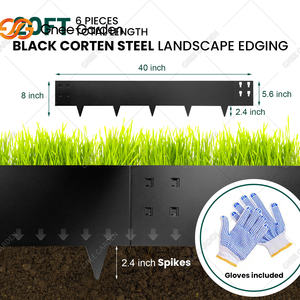 Steel Lawn Edging With Sound Absorption Properties - Product Image 3