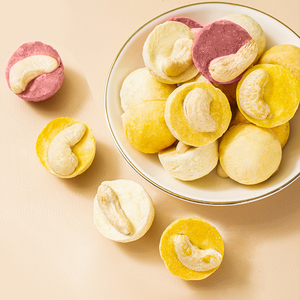 2024 Les supermarchés vendent santé Perte de poids faible en gras collations aux <span class=keywords><strong>noix</strong></span> de fruits lyophilisées fraise durian mangue avec <span class=keywords><strong>noix</strong></span> de cajou - Product Image 6