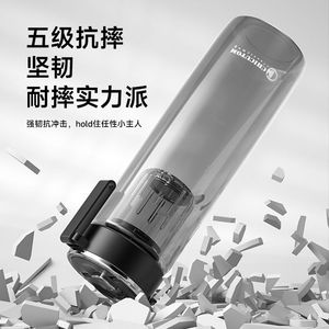 Tritan Material Portable <b>Cup</b> One Touch Opening Heat Resistant Travel Water Bottle Bpa Free Solid Color Design - Product Image 4