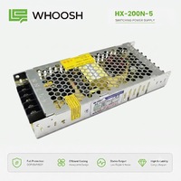 Alimentation LED 5V 40A 200W, Driver AC/DC à découpage pour modules d'affichage LED intérieurs, signalétique et automatisation