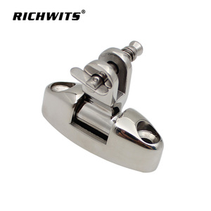 RICHWITS Stainless Steel Boat Deck Hinge ZB1420 <b>Swinging</b> Drawstring Style For Sunshade Replacement Repair - Product Image 4