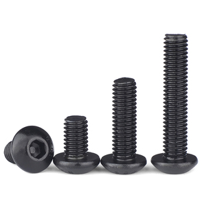 J&Gong Semi Circular Head Hex <b>Socket</b> Cap <b>Screws</b> M3 M4 M5 M6 M8 M10 M12 High Strength 10.9 Grade - Product Image 2