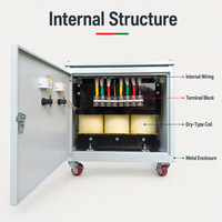 Transformateur d'isolement triphasé basse tension à isolation sèche durable 480V 440V 415V 400V 380V 230V 220V 208V