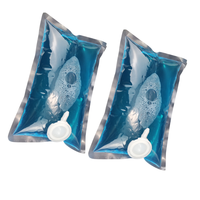 Sac de recharge pour distributeur de savon à disque de 1000ml, sac de désinfectant pour les mains en gel à alcool à pompe mural avec distributeur manuel.