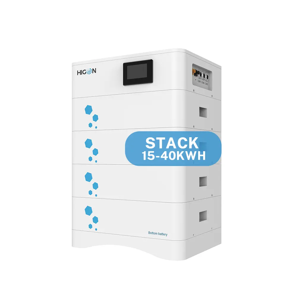 Neue Technologie Hochspannungs 20 kW 40 kWh 60 kWh Stack-Lithium-Ionen-Batterie guter Preis