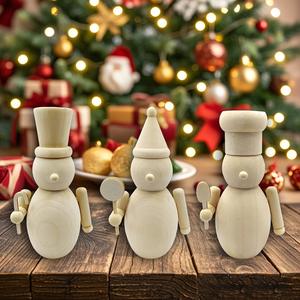Poupée <span class=keywords><strong>de</strong></span> bureau décorative Noël Cookie Man Festival Home Decoration DIY Nutcracker - Product Image 1