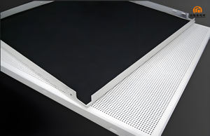 Китайский производитель алюминиевая фальшивая металлическая потолочная плитка зажим в алюминиевом офисном потолке - Product Image 2