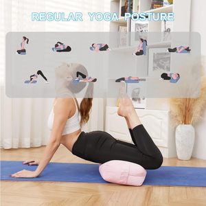 Coussin de yoga pour le yoga réparateur et la méditation - Coussin de soutien multifonctionnel pour le yoga, équilibre et correction de la posture - Product Image 5