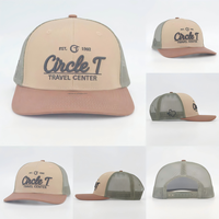 Casquettes Snapback à 6 panneaux en maille, logo personnalisé, patch en cuir, casquettes de chasse aux animaux, casquettes de camionneur Richardson 112, casquettes de camionneur camouflage canard