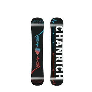 High Quality Biax Fiber Glass Freeride Snowboard Adult Winter Outdoor Sports Freestyle Board Wood Material