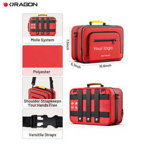 Accesorio de kit médico 500 PCS Botiquín de <span class=keywords><strong>primeros</strong></span> <span class=keywords><strong>auxilios</strong></span>, botiquín de emergencia impermeable, <span class=keywords><strong>primeros</strong></span> <span class=keywords><strong>auxilios</strong></span> de trauma de supervivencia para viajes al aire libre en automóvil - Product Image 1