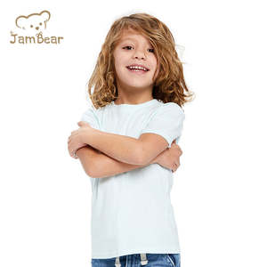 Vêtements bio pour garçon, t-shirts à manches courtes en coton bio, vente chaude <span class=keywords><strong>2021</strong></span>, t-shirt à manches courtes en gros, t-shirts pour enfants - Product Image 1