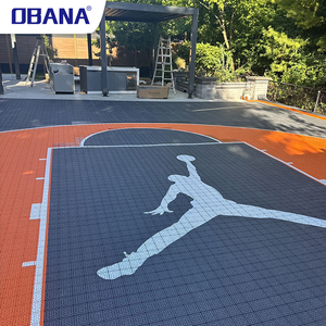 <span class=keywords><strong>2025</strong></span> Hot Bán thể thao sàn trong nhà ngoài trời lồng vào nhau Modular PP thân thiện với môi sốc xách tay sân bóng rổ gạch lát sàn - Product Image 3