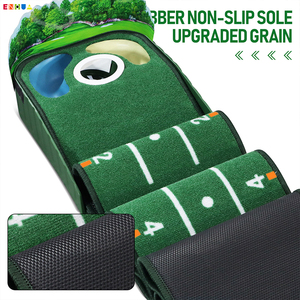 New Design Golf Harzard Putting Mat Practice Mat Premium Golf Putting Mat 3D Simulation <strong>Background</strong> Board Factory Supply - Product Image 6