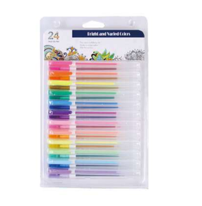 Harga Pabrik Cina Kantor Sekolah 8 24 48 Warna Kustom 0.7Mm Set Pena Tinta Gel Berwarna