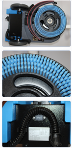 Industrial <b>Walk</b>-Behind Hand Push Marble Mini Floor Cleaning <b>Machine</b> Manual Scrubber CE Certified New 1 Year Warranty - Product Image 4