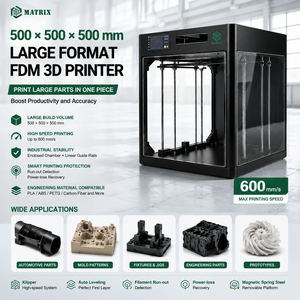 Imprimante 3D FDM Klipper haute vitesse pour le développement de prototypes industriels et la fabrication de pièces personnalisées - Product Image 1