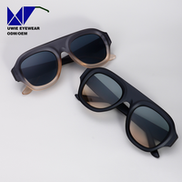 Lunettes de soleil pilote OEM personnalisées PC, anti-éblouissement UV400, taille 70-25-140, pour adultes unisexes, 10 ans+ d'expérience