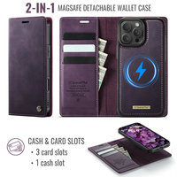 Étui portefeuille fin en cuir PU de luxe pour iPhone 14 Pro Max 15 16 17 18 Pro Max – Sacoche de téléphone portable de luxe