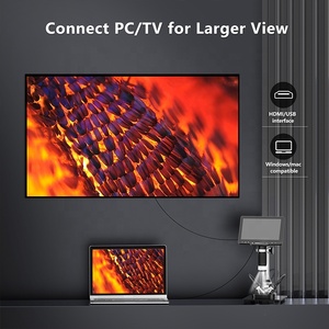 Microlong LP070 4K Electron 48MP <b>Camera</b> 7" Screen 1500X Magnification 32GB TF Card USB Monocular LED Illumination LP070 7 Inch M - Product Image 1