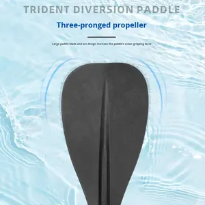 Pagaia in Fibra di Carbonio Portatile, Staccabile e Regolabile in Tre Sezioni per Surf, Gommone, Kayak Universale e Barca Gonfiabile - Product Image 4