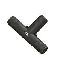 Câbles d'extension d'alimentation CA, boîte de jonction étanche IP68 à trois voies mâle/femelle, connecteur électrique 3 broches T M20