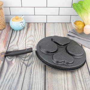 High Quality Medical Stone Kitchen <strong>Egg</strong> Cooking Fry <strong>Pan</strong> <strong>Round</strong> Shape Frying <strong>Pan</strong> Non Stick <strong>Egg</strong> Cooker <strong>Pan</strong> - Product Image 4