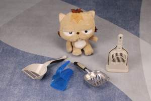 Pelle à litière pour chat en plastique ou en métal, de différentes formes et tailles - Product Image 2